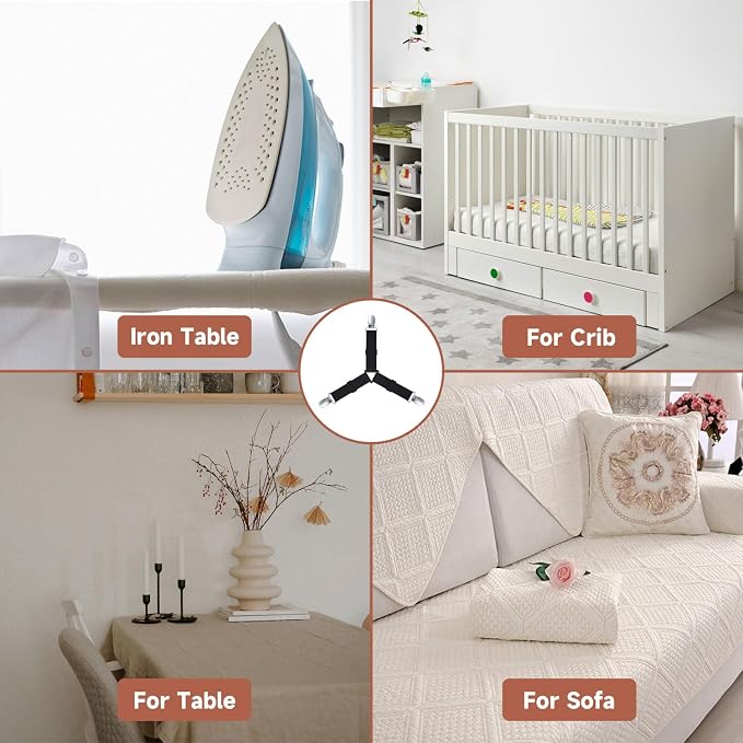 Bed Sheet Straps, Upgrade Fitted Bed Sheet Holders - Image 6