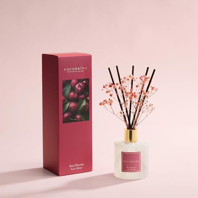 Reed Diffuser - Red Berries 6.7 fl oz Reed Diffuser - Image 2