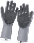 Silicone Dishwashing Gloves by Forliver