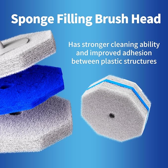 60pc Refills Disposable Toilet mats Brush Cleaning System, Toilet Cleaning Brush - Image 4