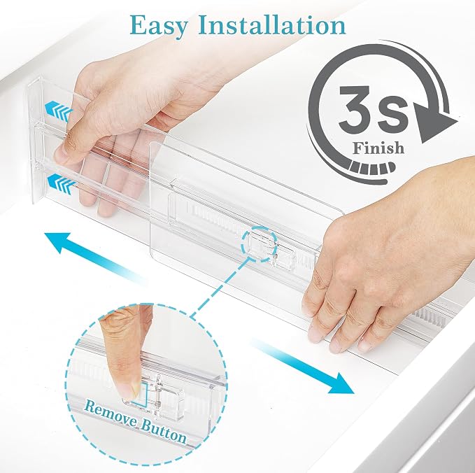 Vtopmart 4" High Drawer Dividers - Image 6