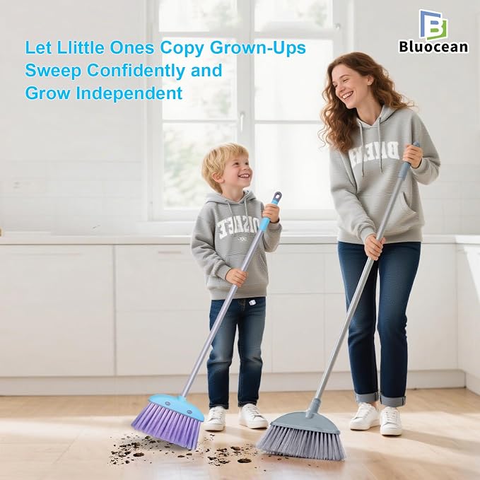 28'' Kids Mini Broom and Dustpan Set - Image 5