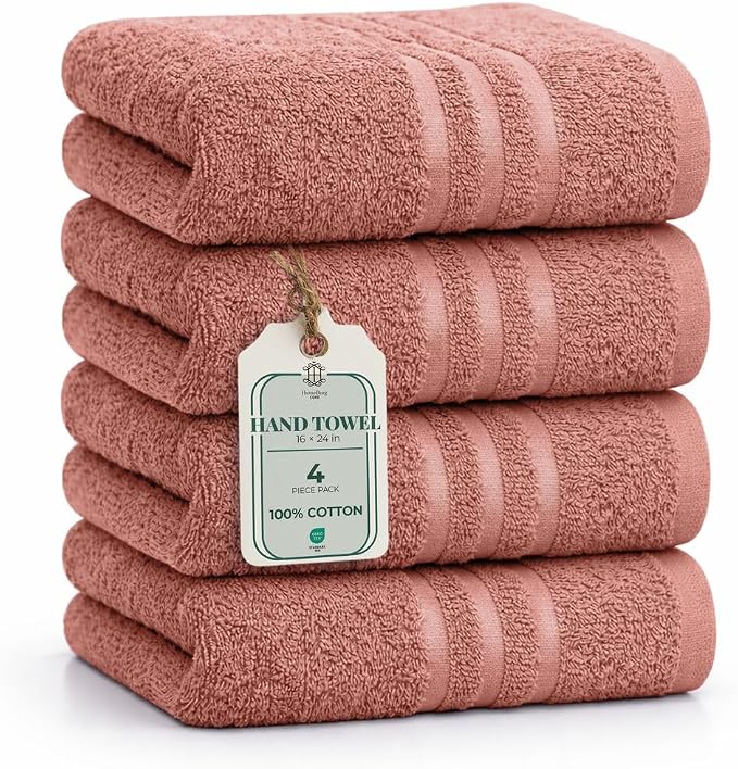 CORE 4-Piece Cotton Hand Towels by HomeBurgTowels