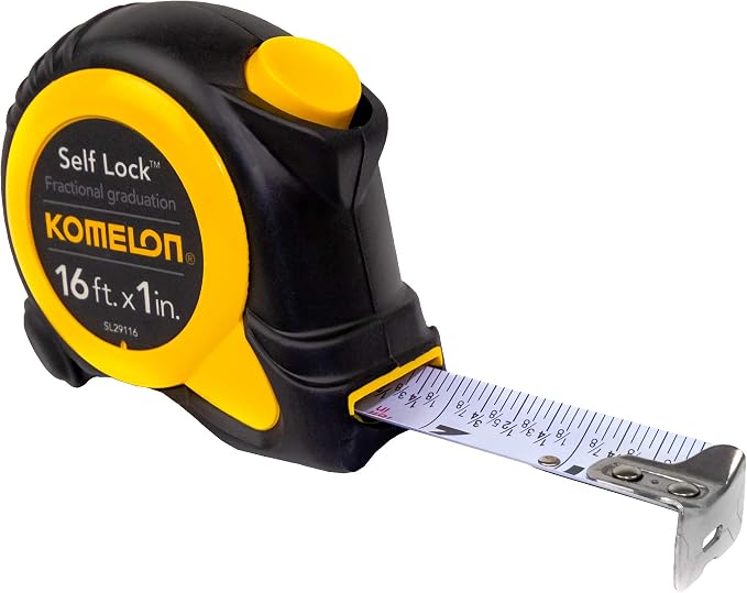 Komelon SL29116 Self Lock Speed Mark 16-Foot Power Tape by KomelonTools