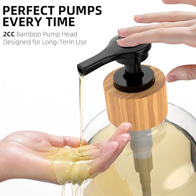 Cisily Kitchen Dish Soap Dispenser Set - Image 3
