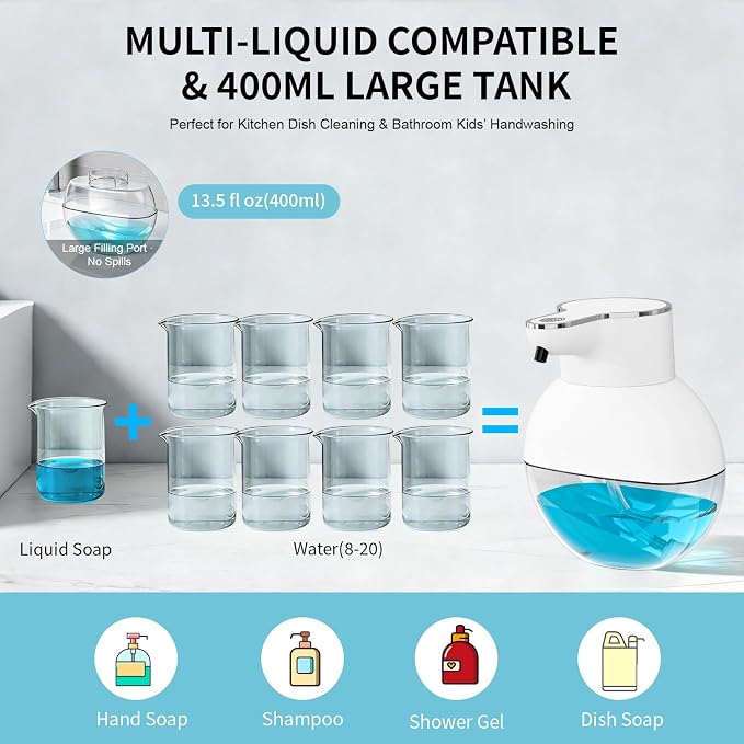 Automatic Foaming Soap Dispenser Touchless | Foam Soap Dispenser - Image 4