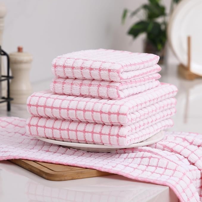 Homaxy Kitchen Towels and Dishcloths Set - Image 8