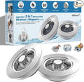 Hibbent 2 PCS Metal Kitchen Sink Drain Strainer & Stopper, Stainless Steel by Hibbent