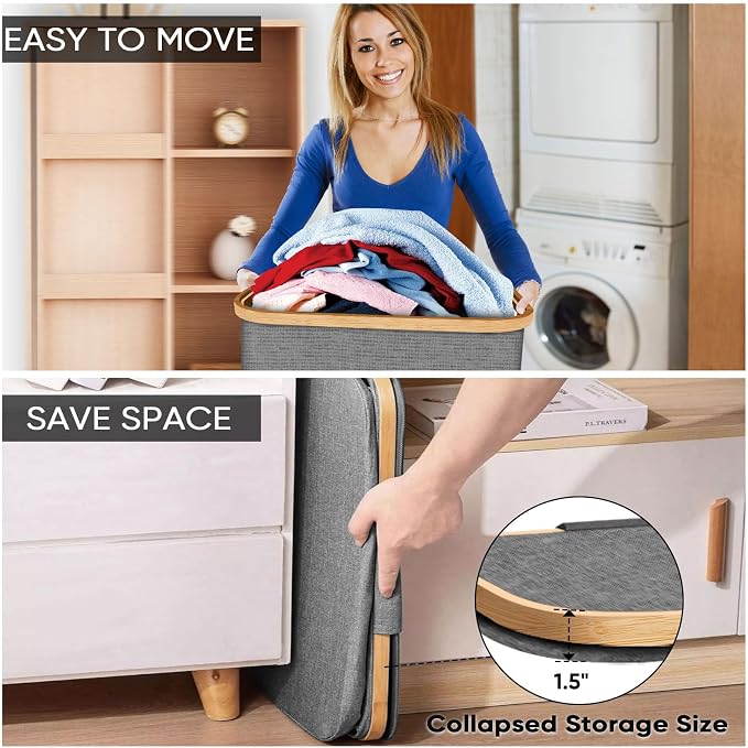 BALEINE 70L Laundry Hamper - Image 4