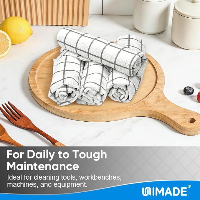 UNIMADE Microfiber Cleaning Cloths, 100 Sheets Kitchen Towels & Dish Cloths - Image 5