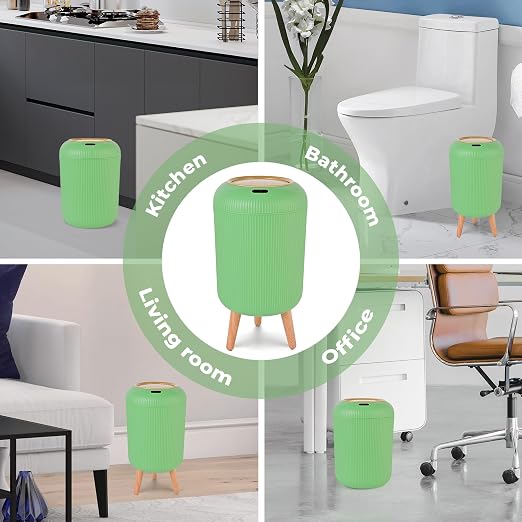 Pukomc Smart Sensor Wastebasket, Convenient and Hygienic Easy to Use | - Image 6