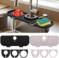Teenyyou 2 Pcs Silicone Faucet Splash Guard 10.6 ” x 4.3” Kitchen Sink Splash by Teenyyou