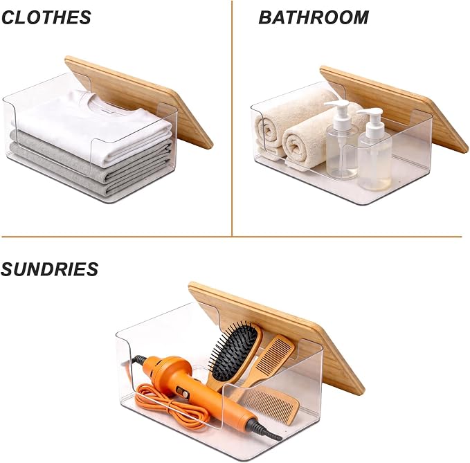 2 Pack Trash Bag Holder, Stackable Garbage Bag Dispenser - Image 2