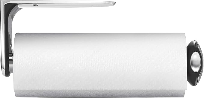simplehuman Wall Mount Paper Towel Holder, Under-Cabinet or Wall Mounted Rack by Unknown