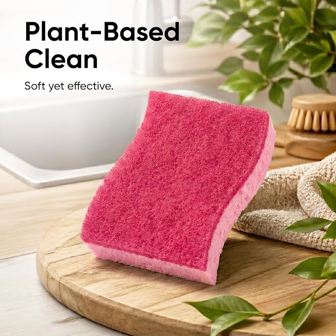 Non-Scratch Cellulose Sponge Kitchen Scrub Sponge - Image 6