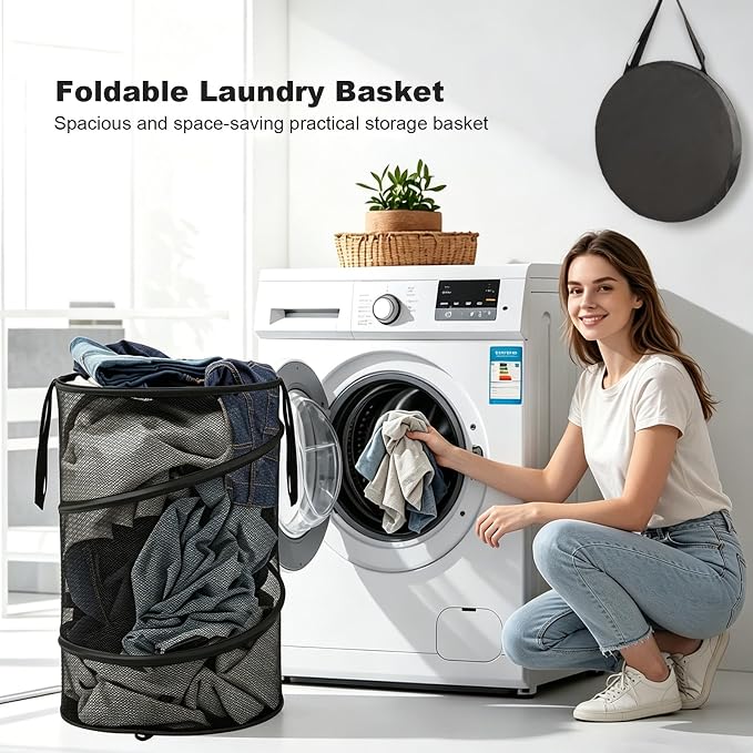 BATTOO Collapsible Laundry Basket - Image 2