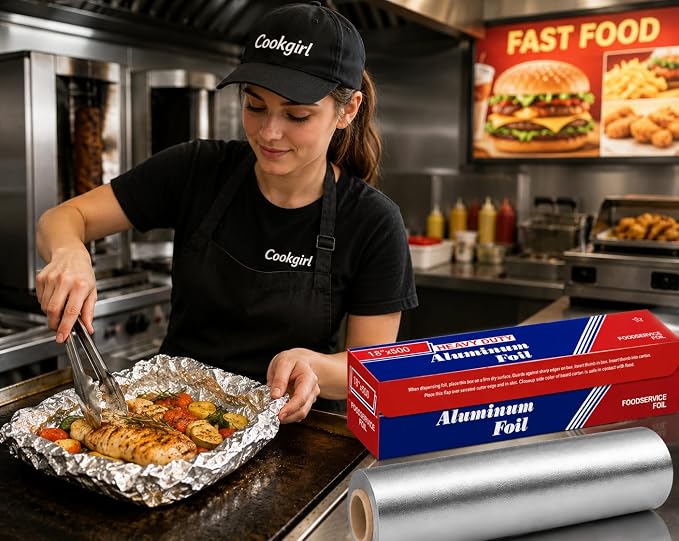 Aluminum Foil Roll 18"x 500 feet - Image 5