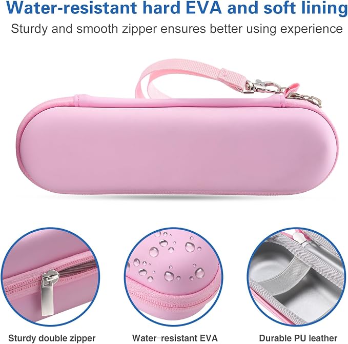 ProCase Toothbrush Travel Case for Oral-B & Sonicare -Pink | Fits Oral-B Pro/IO - Image 5
