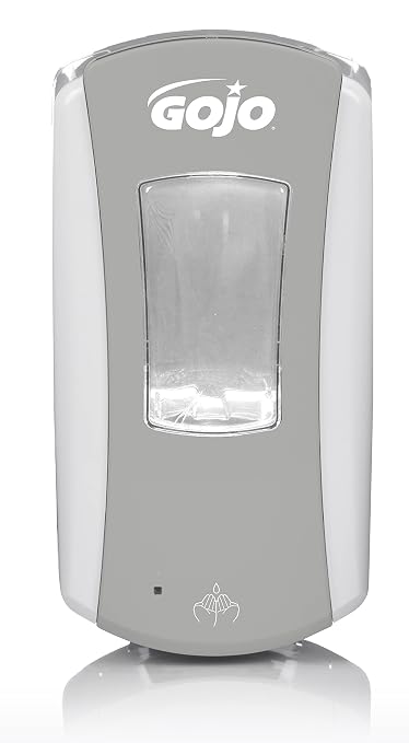 GOJO LTX-12 Touch-Free Foam Soap Dispenser Gray/White 1200mL 1ct - Image 2