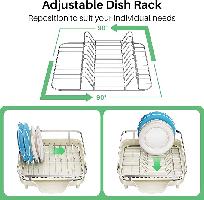 SNTD Expandable Dish Drying Rack - Image 7