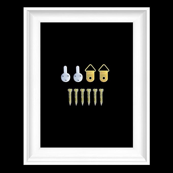 DIY Canvas Floater Frames, 1.25" Deep, White 18x18 inches