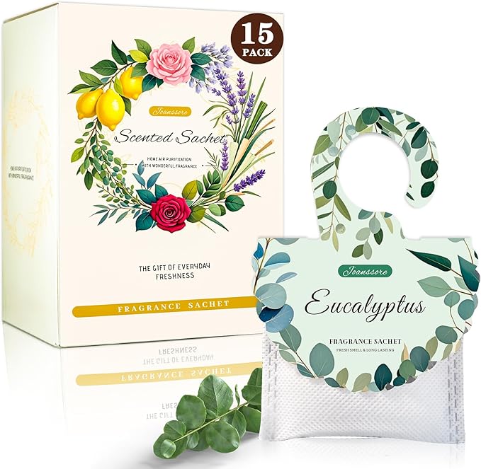 15PCS Eucalyptus Scented Sachets by Joanssore
