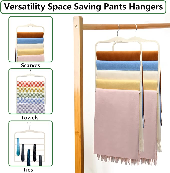 Magic Pants Velvet Hangers for Organization and Storage - Image 6