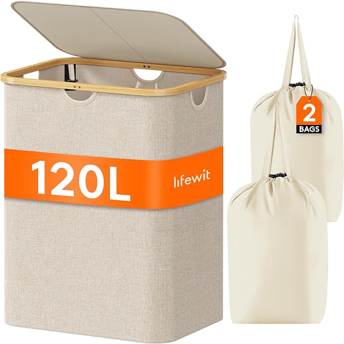 Lifewit 120L Laundry Basket by Lifewit