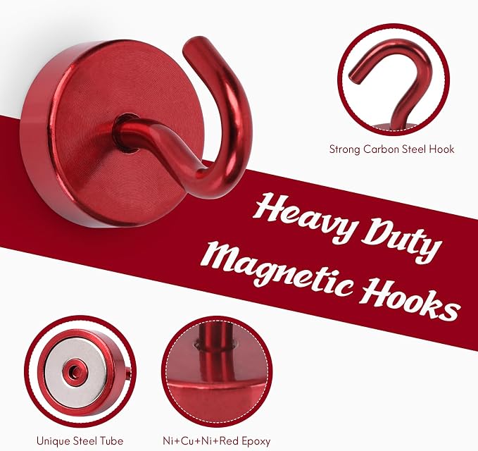 Neosmuk Magnetic Hooks Steel Tube Design - Image 5