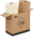 Fantasticlean Microfiber Cleaning Cloth Rolls-150 Sheets, Tear-away Microfiber by Fantasticlean