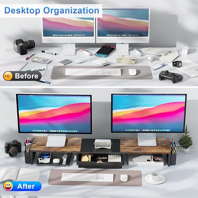 gianotter Dual Monitor Stand Riser - Image 2