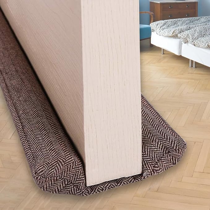 36 Inch Under Door Stopper, Door Noise Blocker | Double Sided Door Stopper by VISEMAN