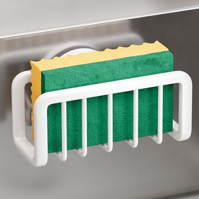 TAILI White Sponge Holder for Kitchen Sink by TAILI
