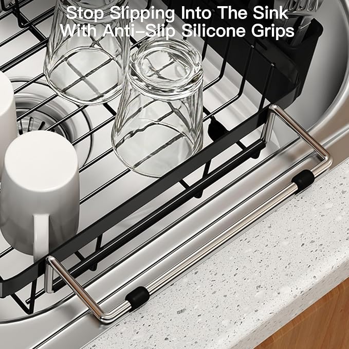 Dish Drying Rack Over The Sink - Image 8