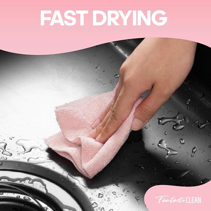 Fantasticlean Microfiber Cleaning Cloth Roll, 60 Pack - Image 6
