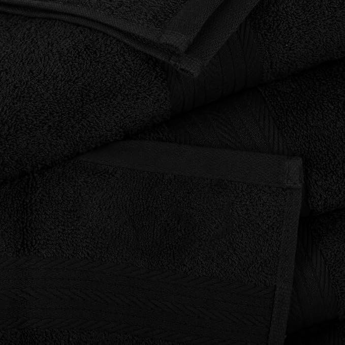 Ample Decor 100% Cotton Hand Towels 18x28 Inches, 600 GSM, Soft & Absorbent - Image 3