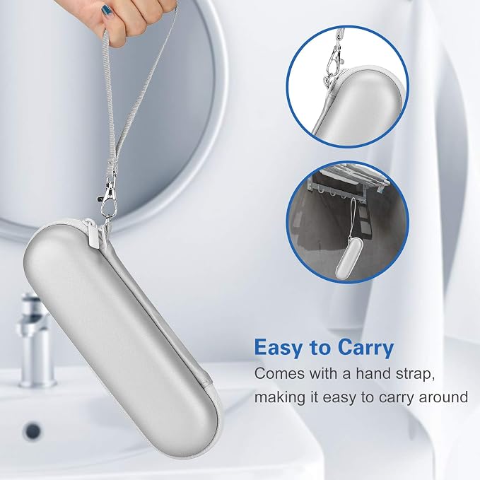 ProCase Toothbrush Travel Case for Oral-B & Sonicare -Silver | Fits Oral-B - Image 2