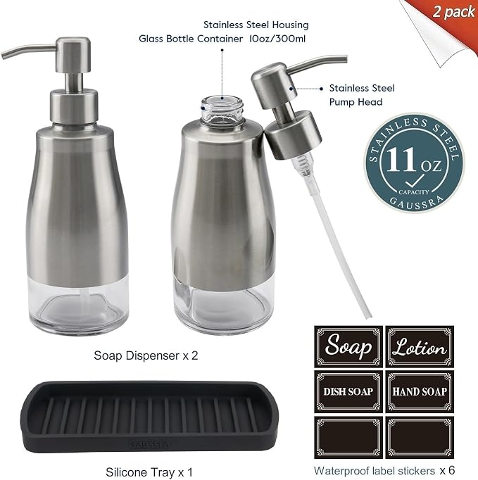 Gaussra Kitchen Soap Dispenser - Image 2