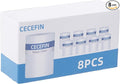 8pcs White Filter Element Replacement by CECEFIN