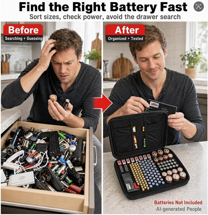 Comecase Battery Storage Case - Image 8