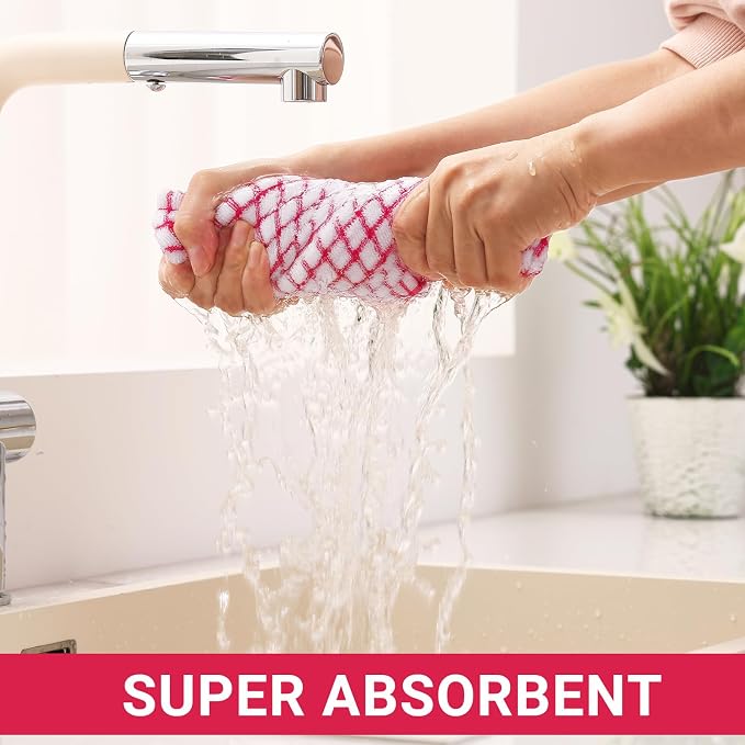Homaxy Kitchen Towels and Dishcloths Set - Image 5