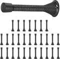 Ravinte Door Stoppers, 30 Pack Black Spring Door Stops by Ravinte