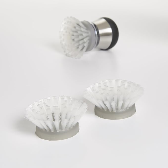 OXO Kitchen Soap Dispensing Brush Refills, Nylon Bristles - Image 2