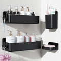 Nieifi Adhesive Shower Shelves, 4 Pieces by Nieifi