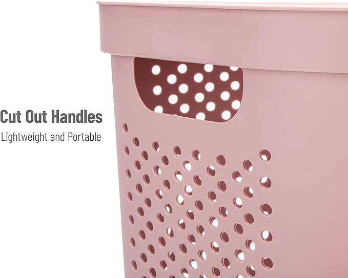 Mind Reader Slim Laundry Hamper - Image 4