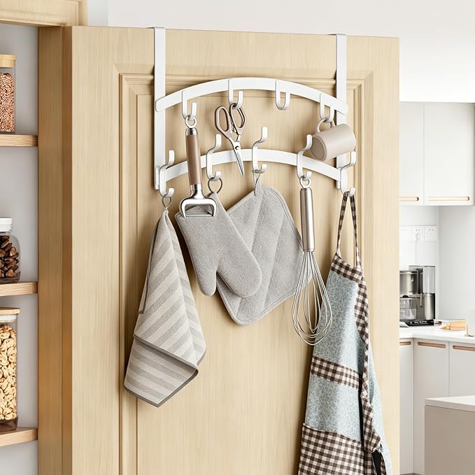 Consumest Over the Door Hooks Organizer - Image 8