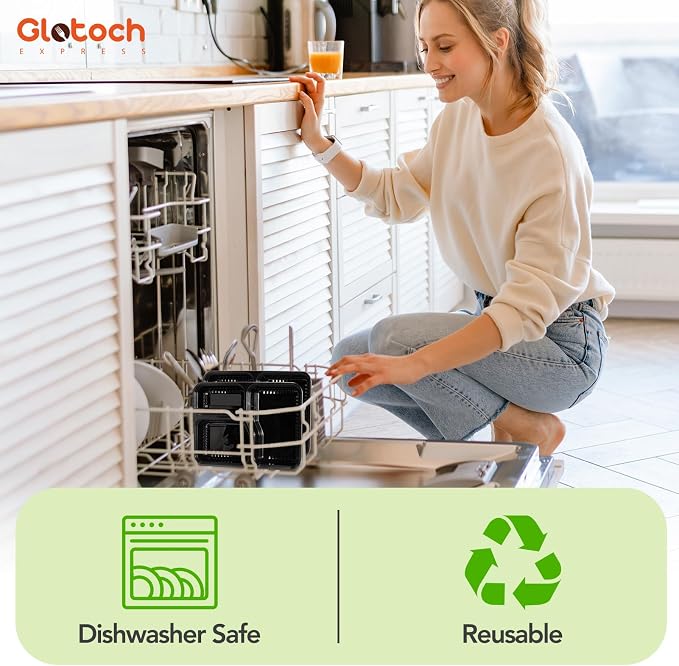Glotoch 3-Compartment Meal Prep Containers - Image 5