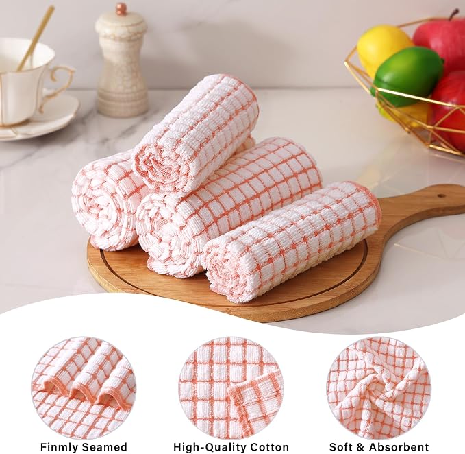 Homaxy Kitchen Towels and Dishcloths Set - Image 4