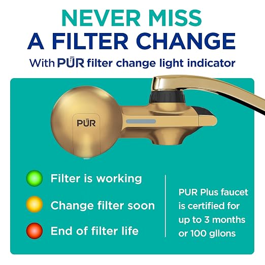 PUR Plus Faucet Mount Water Filtration System - Image 8