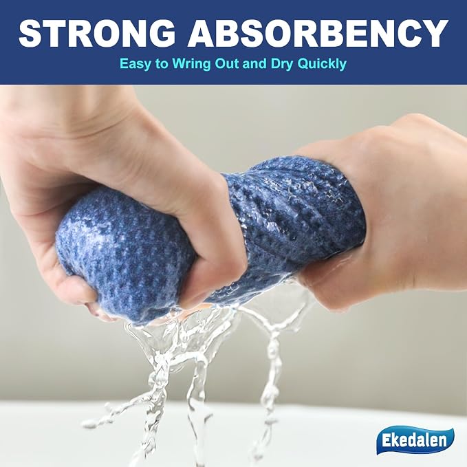 Ekedalen Microfiber Cleaning Cloth Lint Free Glass Polish - Image 4
